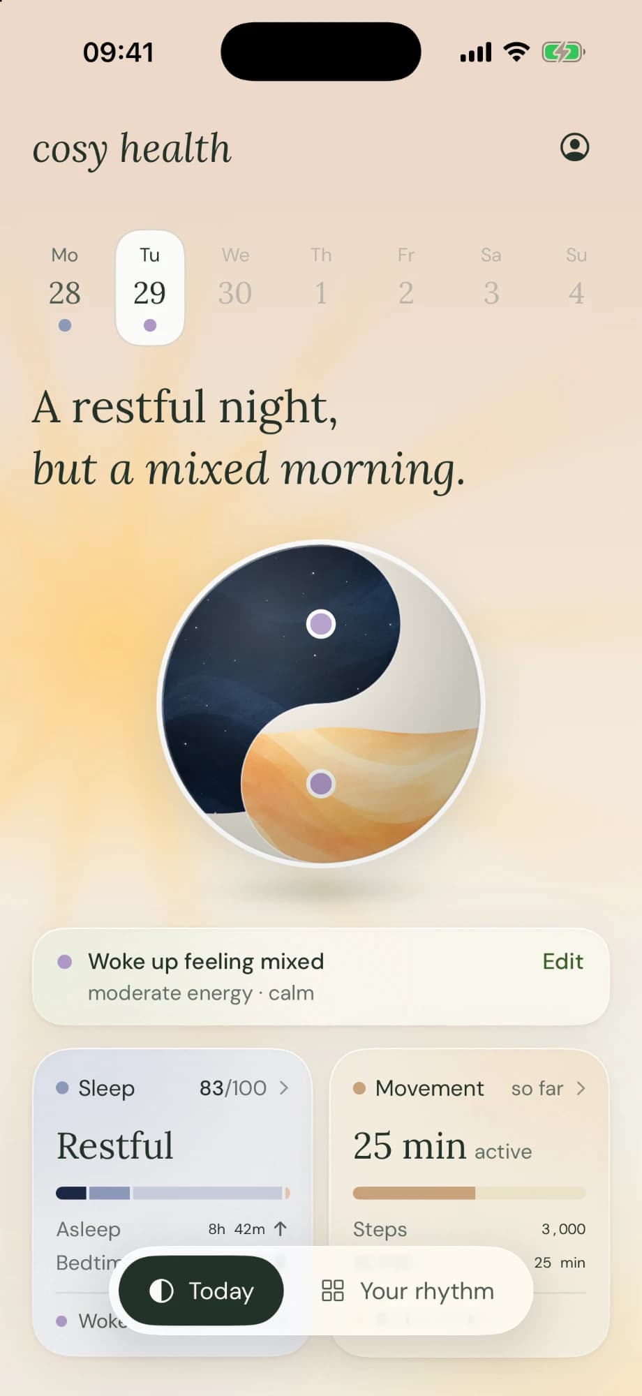 Kilter — today, at a glance